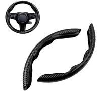 Car Steering Wheel Cover for Toyota C-HR 2000-2018 2019 2020 2021 2022 2023 5 Seats, Anti-slip Segmented Steering Wheel Cover Protector Accessories