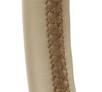 Car Steering Wheel Cover For Toyota FJ For Cruiser 2006-2014 Customize DIY Steering Wrap Microfiber Leather Hand Sewing Parts(Beige9)