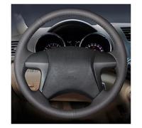 Car Steering Wheel Cover For Toyota For Highlander For Camry For Fortuner For Hilux CustomizeMicrofiber Leather Car Steering Wheel Cover Non-Slip Steering Wheel(Red Blue Thread)
