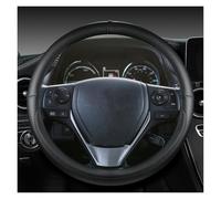 Car Steering Wheel Cover For Toyota For RAV4 2013-2019 For Corolla 2013-2017 For Scion IM 2016 For Auris 2013-2016 Warm Car Decoration(BLACK)