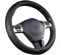 Car Steering Wheel Cover for Toyota Proace Verso Facelift 2024-2030 Kleinbus, Leather Soft Microfiber Steering Anti-slip Breathable Size 38-39cm Car Accessories Interior