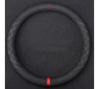 Car Steering Wheel Cover for Vauxhall Vivaro Life 2019-2024/Vauxhall Vivaro-e Life 2020-2024, Soft Anti-slip Breathable Steering Wheel Protector, Suede Steering Wheel Cover, Universal 38cm