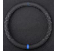 Car Steering Wheel Cover for Vauxhall Vivaro Life 2019-2024/Vauxhall Vivaro-e Life 2020-2024, Soft Anti-slip Breathable Steering Wheel Protector, Suede Steering Wheel Cover, Universal 38cm