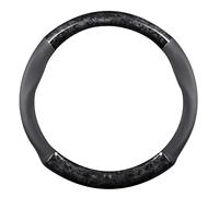 Car Steering Wheel Cover for Volvo EC40 2021 2022 2023 2024 2025, Anti-slip Breathable Auto Steering Wheel Cover Protector Heavy Duty Car Steering Wheel Covers,A Grey