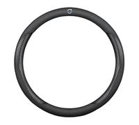 Car Steering Wheel Cover for Volvo V60 2010-2025,Breathable Anti-slip Protector,Safety Wheel Sleeve,Comfort Durability Wrap,O- carbon fiber black