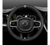 Car Steering Wheel Cover for Volvo XC60 facelift 2021, Steering Wheel Protector Breathable Anti-Slip Protective Cover Wrap Soft Leather Steering Wheel Cover Car Accessories,A