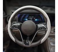 Car Steering Wheel Cover For VW ID.Buzz I 2022-2024, Universal Steering-Wheel Covers Anti-slip Breathable All Seasons Interior Accessories,J