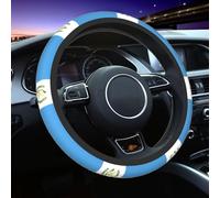 Car Steering Wheel Cover for Women Men, Non-Slip Guatemala Guatemalans Flag Steering Wheel Protector, Universal 14"-15" Fit for Cars, SUVs, Trucks (Guatemala)