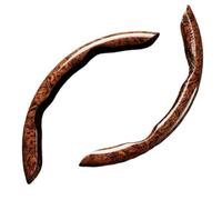Car Steering Wheel Cover Leather 14 1/2 To 15 Steering Wheel Cover Universal Wood Grain Steering Wheel Covers Anti-slip Odorless Heat-resistant For(1)