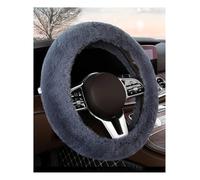 Car Steering Wheel Cover Leather Car Steering Wheel Cover Plush Cover Anti-slip Inner Ring Universal In Cold Auto Internal Decoration Natural Plush Cover Natural Breathable Anti-slip Protector(1)