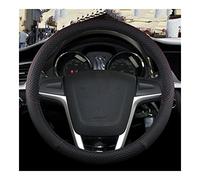 Car Steering Wheel Cover Leather For MG HS ZS EV 9 Colors Car Steering Wheel Cover PU Leather MG3 3SW MG5 MG6 MG7 ZR For EHS For EZS GT Non-slip Auto Accessories Breathable Anti-slip Protector(A)