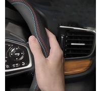 Car Steering Wheel Cover Leather for Opel Manta GSe ElektroMOD 2021, Soft Microfiber Steering Wheel Cover Breathable Anti-slip Protector,Multi-colored