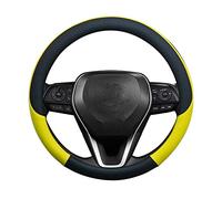 Car Steering Wheel Cover Leather For Rav4 RAV4 LE For AWD GTQ6440 Car Steering Wheel Cover Leather Anti-slip Auto Accessories(F)