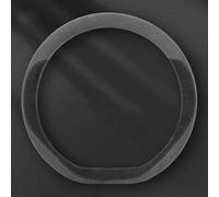 Car Steering Wheel Cover Leather for Renault Laguna 3 Grandtour 2007-2013 2014 2015, Car Steering Wheel Protector Anti-slip Breathable, Interior Accessories, Gray -D