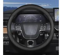 Car Steering Wheel Cover Leather For Toyota For Avalon For Highlander For Camry For Corolla For Cross RAV4 Steering Wheel Cover(Black)
