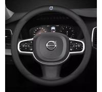 Car Steering Wheel Cover Leather for Volvo XC60 2018-2023,37-39cm Steering Wheel Protector Anti-slip Breathable Durable Car Accessories