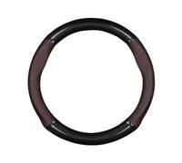 Car Steering Wheel Cover Leather No Smell Thin Steering Wheel Cover Genuine Leather Carbon Fiber For Escape For Eco Boost 245 ST-Line Pro 2020 2023(H)