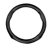 Car Steering Wheel Cover Leather Steering Wheel Cover Genuine Leather Carbon For Jazz For FIT 1.3L 1.5L 2004 2007 2008 2011 LX SE SES EX CVT EXLI 2014 2016 Breathable Anti-slip Protector(A)