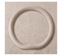 Car Steering Wheel Cover Leather This Is Soft Comfortable To The Touch Non Slip And Durable Suitable 14.5-15 Inch Steering Wheels Anti-slip steering wheel cover(Beige-D shape)