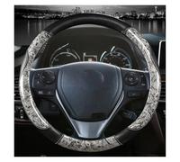 Car Steering Wheel Cover Mahogany Wood Grain Car Steering Wheel Cover For Toyota E'Z For RAV4 2013-2019 For Corolla 2013-2017 For Scion IM 2016 For Auris Anti-slip Protector(Red-Brown-Panel)
