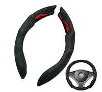 Car Steering Wheel Cover - Non-Slip and Breathable Warm Soft Protection | Black Steering Wheel Cover - For Pickups SUVs Motorhomes Camping Daily Commuting Adventure Vehicles Travel Road Trips Ar