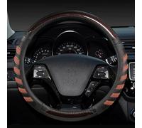 Car Steering Wheel Cover Non-Slip Cover Microfiber Leather Decoration Accessories For Kia For Ceed For Rio K2 K3 Interior Decoration(C)