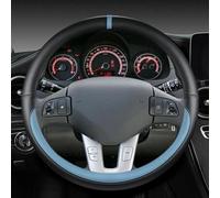 Car Steering Wheel Cover Non-Slip Microfiber Leather Accessories For Kia For Sportage 3 2011 2012 2013 2014(Blu)
