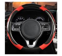 Car Steering Wheel Cover O Shape D Shape 38CM Carbon Fiber Leather Car Steering Wheel Cover For Kia For Sportage For Rio 3 For Soul Car Wheel Cover Purple D Shape(Red O Shape)