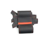 Car Steering Wheel Cover Perforated Leather Cover Trim Braids On Steering Wheel