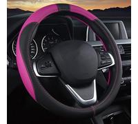 Car Steering Wheel Cover Protection for Suzuki Alto Kei Lapin Twin Celerio Swift Dzire Splash, Men Women Protective Car Interior Accessories Non-slip and Durable 37-38cm,C