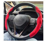 Car Steering Wheel Cover Protector 2PCS For Defender For Discovery 3 4 Sport For Freelander 2 For Evoque Car Steering Wheel Cover Auto Interior Accessories(A 2PCS Black)