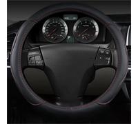 Car Steering Wheel Cover Protector Accessories For Volvo C30 S60 XC60 S90 2006-2013(Red Thread O-type)