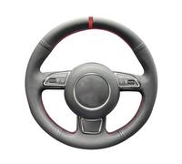 Car Steering Wheel Cover Protector Microfiber Leather Car Steering Wheel Cover For A1 8X For A3 8V For A4 B8 For A5 8T For A6 C7 For A7 For A8 D4 For Q3 8U For Q5 8R