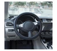 Car Steering Wheel Cover Protector Soft Silicone Steering Wheel Cover Wear-resistant Tire Pattern Car Accessories Universal Protective Decoration(Black)