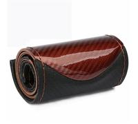 Car Steering Wheel Cover SeW Hand Stitch PU Leather Protector Braiding Cover For Steering Wheel 38 Cm Car Steering Wheel Shell(CA704-C)