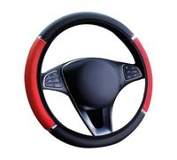Car Steering Wheel Cover Soft Microfiber Leather Steering Wheel Covers, Universal Fit 37-38cm/14.5-15inch, for D-Type & Round Wheels, Breathable & Durable for Cars