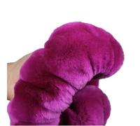 Car Steering Wheel Cover Soft Warm Long Plush Fur Universal 38cm Accessories Wheel Cover Protector(Brown)
