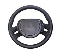 Car Steering Wheel Cover Steering Wheel Covers Hand-Stitched Car Cover For Citroen C4 For Picasso 2007-2013 Anti-slip Protector(WHITE)
