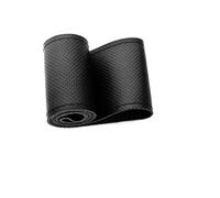 Car Steering Wheel Cover Two Car Steering Wheels DIY PU Knitting Needle And Thread Car Modelling Interior Accessories
