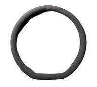 Car Steering Wheel Cover Ultra-thin Non-slip D-shaped Round Breathable Car Steering Wheel Protector Suede Cover For All Seasons Auto Steering Wheel Cover Non-Slip Steering Wheel(Type D-Red)