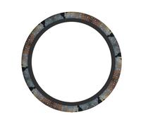 Car Steering Wheel Cover Unique DreamTide Print Durable Non-Slip Comfort for Protective Anti-wear