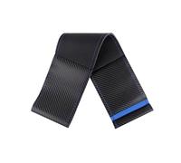 Car Steering Wheel Cover Universal Hand Sew Artificial Synthetic Material Car Steering Wheel Cover DIY Stitch Braiding 38cm Steering Wheel Protector(Blue thead)