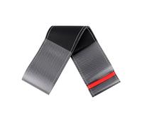 Car Steering Wheel Cover Universal Hand Sew Artificial Synthetic Material Car Steering Wheel Cover DIY Stitch Braiding 38cm Steering Wheel Protector(Sliver thead)