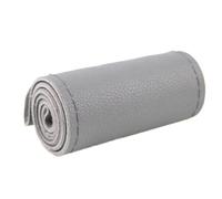 Car Steering Wheel Cover Universal Steering Wheel Covers/Soft Fiber Leather Braid On The Steering-wheel Of Car With Needle And Thread Interior(Grey018)