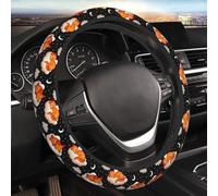 Car Steering Wheel Covers Cute Cats Sleeping 38cm Universal