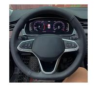 car steering wheel covers For Atlas For Golf 8 Mk8 For Passat B9 For 2020-2022 DIY Car Steering Wheel Cover Auto Interior