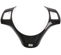 Car Steering Wheel Covers For BMW 1 3 Series E87 E90 E92 E93 2005-2012 Carbon Fiber Car Steering Wheel Panel Decoration Cover Trim Moulding Sticker Steering Wheel Cover (Color : Carbon Fiber Style 2