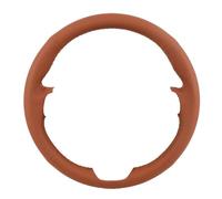 Car Steering Wheel Covers For BMW Sport M3 E90 320i 325i 330i 335i E87 120i 130i 120d Microfiber Leather Grip Cover Car Steering Wheel Cover(ORANGE)