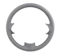 Car Steering Wheel Covers For BMW X3 E83 2003-2010 For X5 E53 2004 2005 2006 Microfiber PU Leather Auto Grip Cover Anti-Slip Car Steering Wheel Cover(GRAY)