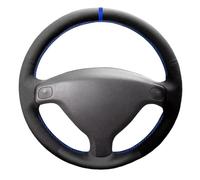 Car Steering Wheel Covers For Buick For Sail For Astra G H 1998-2007 For Zafira A 1999-2005 Microfibre Leather Car Steering Wheel Cover(Blue Thread)
